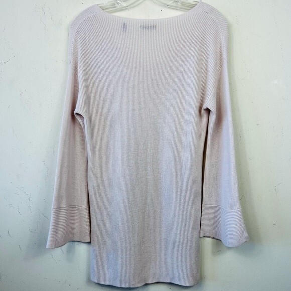 ATM ANTHONY THOMAS MELILLO V-neck Hi-lo Sweater In Blush Pink XS Revolve - Picture 8 of 15